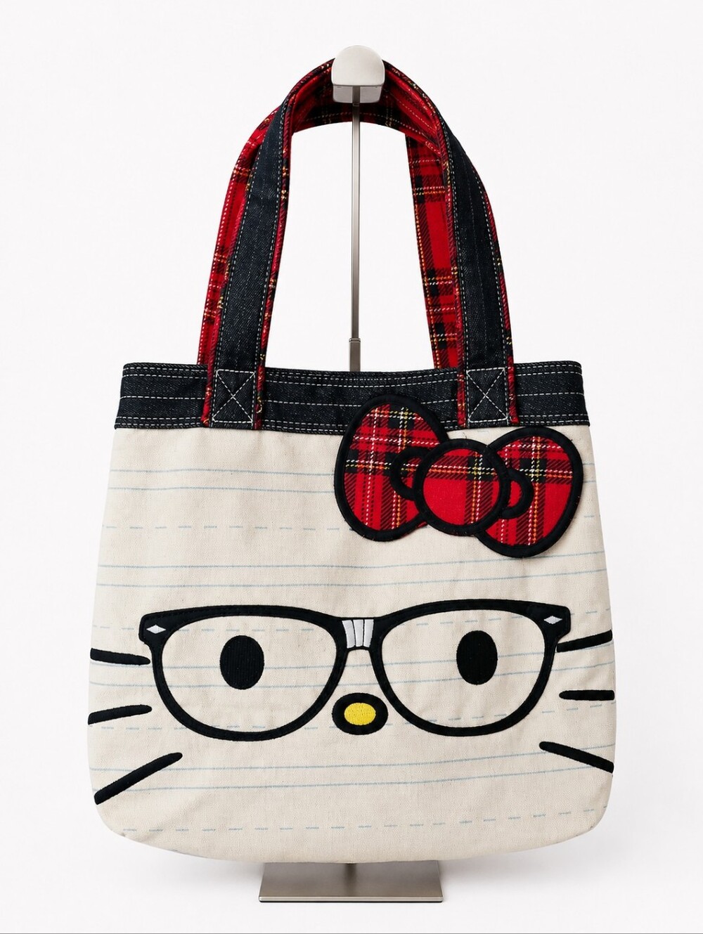 Loungefly Sanrio Hello Kitty “I Love Nerds” Canvas Tote